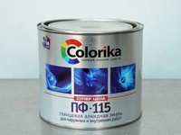 Эмаль ПФ-115 Colorika 0.8 кг