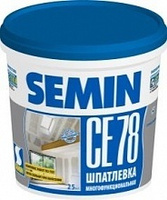 Шпатлевка SEMIN CE 78(universal, blue cover) универсальная, синяя крышка 15кг