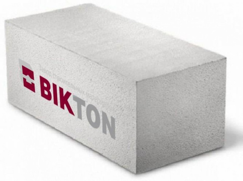 Газобетонный блок BIKTON D400 625x250x250