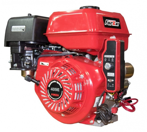 Бензиновый двигатель FORZA 417E мощность 17 л.с. d- шкива 25 мм
