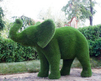 Топиари Слон малый ландшафтная фигура 1,2х1,7х0,9 м