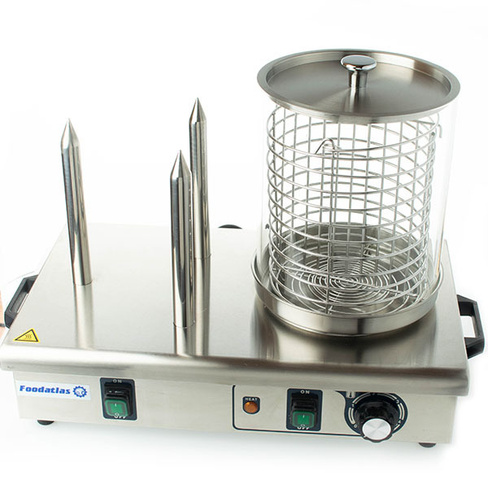Аппарат для приготовления хот-догов HHD-03 паровой гриль FoodAtlas Foodatlas