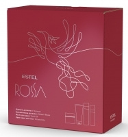 Estel Professional - Подарочный набор парфюмерных компаньонов Rossa: шампунь, 250 мл + бальзам-маска, 200 мл + масло, 15