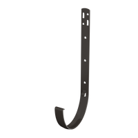 Кронштейн желоба металлический Технониколь ПВХ Оптима 120/80 мм, темно-коричневая