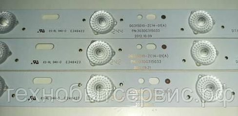 LED подсветка DG315D10-ZC14-01(A)/303DG315033