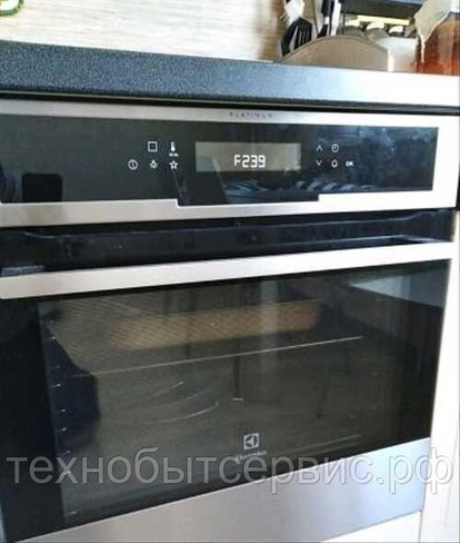 Устранеие ошибки F239 Electrolux.