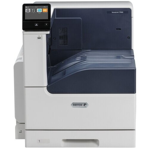 Принтер лазерный Xerox VersaLink C7000DN, цветн., A3, белый/серый