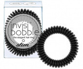 Резинка-браслет для волос Slim (Inv_84, 84, черный, 3 шт) Invisibobble (Германия)