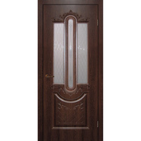 Дверь межкомнатная К-4 ДО Филадельфия коньяк PVC