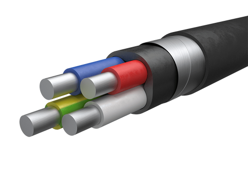 Кабель силовой АВБШв 4х120 мс (N)-1 ТРТС многопроволочный