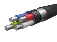 Кабель силовой АВБШв 4х120-мс-1 ТРТС многопроволочный