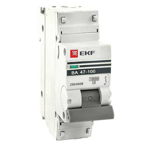 Автоматический выключатель ВА 47-63 6кА 1P 6А (D) EKF PROxima