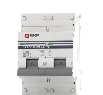 Автоматический выключатель ekf 100а