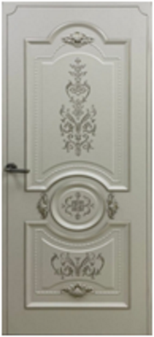 Дверь межкомнатная Артгамма Каролина, цвет слоновая кость ПГ 40-90