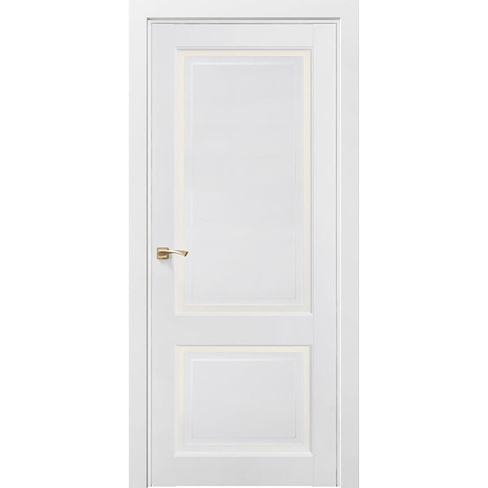 Дверь межкомнатная Сканди Мадрид, цвет снежная королева ПО 40-90