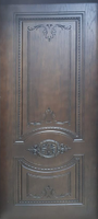 Дверь межкомнатная Космос Моцарт шпон, цвет бренди ПГ 40-90