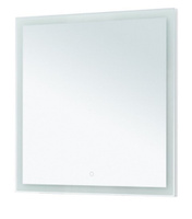 Зеркало Aquanet Гласс 80 LED бел. глянец (274016)