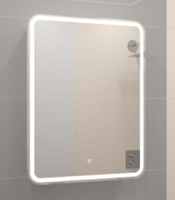Зеркало-шкаф с подсветкой Art & MAX PLATINO AM-Pla-600-800-1D-R-DS-F