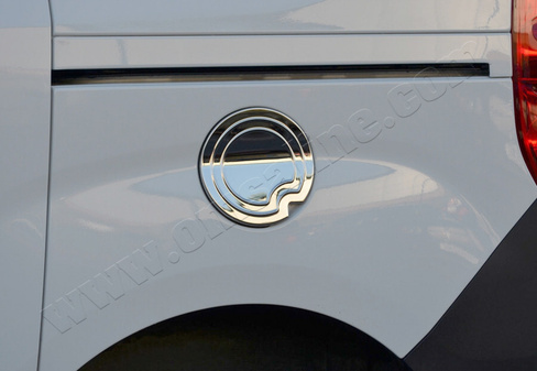 Накладка на лючок бензобака Omsa (сталь) Opel Combo D 2011-2018