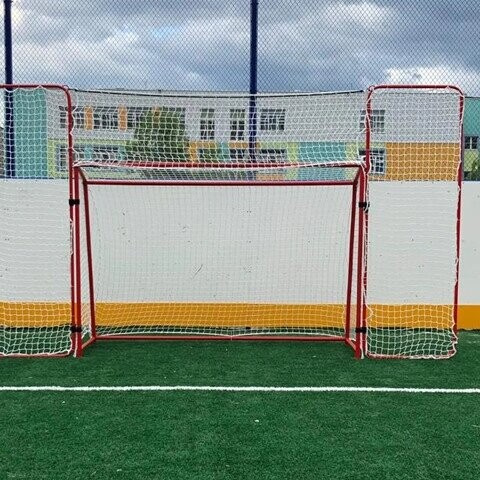 Ворота хоккейный с защитной сеткой