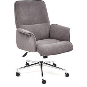 Компьютерное кресло TetChair Кресло YORK флок, серый, 29