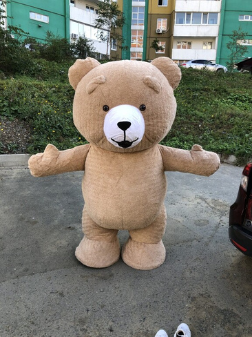 Пневмокостюм «Медведь Тедди» 2 м