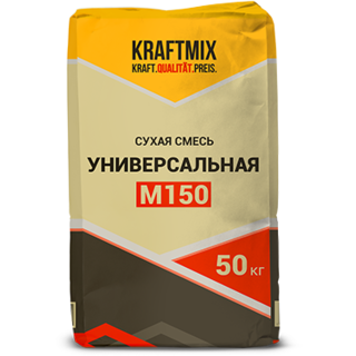 Сухая смесь универсальная М-150 Kraftmix, 50 кг