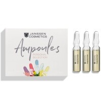 Janssen Cosmetics Couperose Fluid - Сосудоукрепляющий концентрат для кожи с куперозом, 3 ампулы х 2 мл