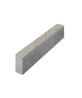 Бордюрный камень тротуарный БР.100.20.8(11) гранит белый