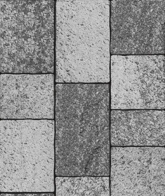 Тротуарная плита Дитос Б.1.АН.6 гладкий колормикс (черный,белый) Антрацит