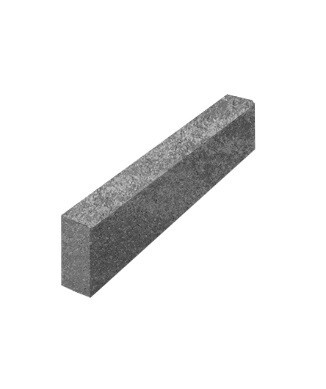 Бордюрный камень тротуарный БР.100.20.8(11) искусственный камень Шунгит