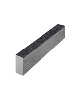 Бордюрный камень тротуарный БР.100.20.8(11) мрамор черный
