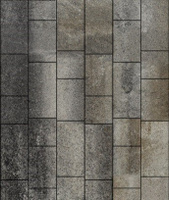 Тротуарная плита Трио Б.10.Фсм.6 искусственный камень Габбро