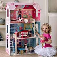 Кукольный домик "Вдохновение" (с мебелью) PAREMO