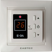 Терморегулятор для теплого пола Eastec E-30 белый