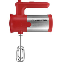Миксер MAUNFELD MF-321R, ручной, красный [ка-00015757]