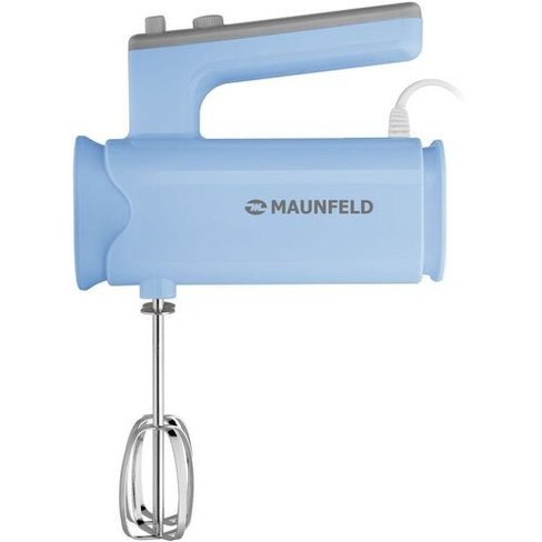Миксер MAUNFELD MF-331BL, ручной, голубой [ка-00015396]