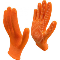 Рабочие нейлоновые перчатки Master-Pro® 2513-NPVC-OR-S-10