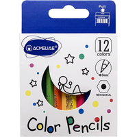Набор цветных укороченных карандашей ACMELIAE 9603-12