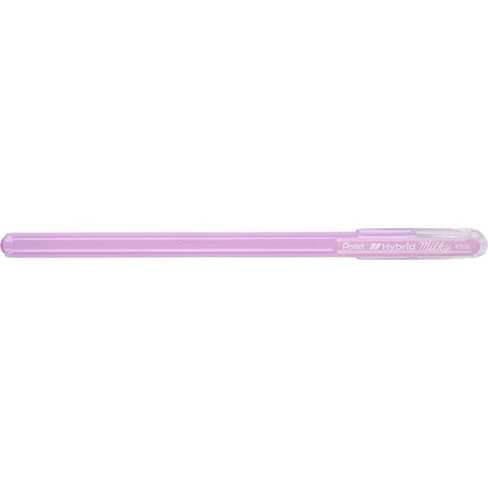 Гелевая ручка Pentel Hybrid Milky K108-PV
