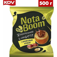 Конфеты жевательные КДВ NotaBoom с арахисовым кремом (упаковка 500 г) , Яшкино