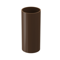 Труба водосточная 80 мм * 1м Döcke STANDARD Светло-коричневый