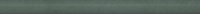 Керамическая плитка Бордюр Чементо зелёный матовый обрезной 30х2,5