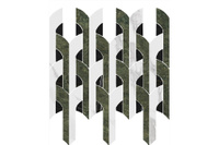 Керамическая плитка Декор Риальто Нобиле 2 наборный лаппатированный 34,5х30