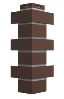 Угол фасадный Döcke STANDARD ФЛЕМИШ Коричневый