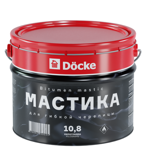 Мастика для гибкой черепицы 10,8 кг 10 л