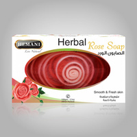 Herbal овальное мыло с розой, 100 гр Хемани Oval Rosa