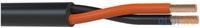 Кабель акустический Wize [WSC12300HF] 300 м, 14 AWG HighFlex, 4 мм2, диаметр 11мм, медь 120 x 0,2 мм, черный, бухта