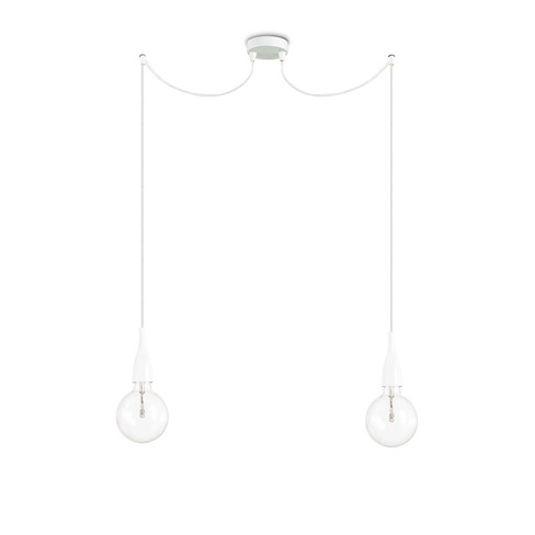 Подвесной светильник Ideal Lux MINIMAL SP2 BIANCO OPACO 112718