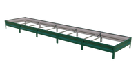 Удачная грядка длина 5 метров ширина 0,65 метра высота 20 см 6005 зелёный мох